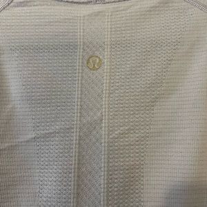 Light purple Lulu lemon swiftly tshirt